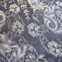 Tissu denim léger teint en fil et imprimé sur mesure de haute qualité, tissé jacquard, pour vêtements, sacs et chaussures – Vente en gros