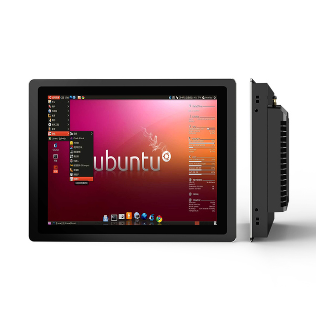 New 19-inch Industrial Large J6412 Quad Core Low Power Embedded Touch Screen Panel Pc All in One Desktop Computer