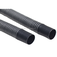 Tuyau d'incendie noir personnalisé PVC/caoutchouc/EPDM matériau néoprène et silicone flexible vide et service de coupe de tuyau d'air disponible