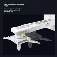 Support mural pour projecteur à ultra courte focale réfléchissant, support pour projecteur UST MAX 25KG pour Epson, Sony, BenQ, JMGO O2ultra, Hisense