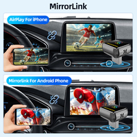 Adaptateur sans fil JMC 4 en 1 CarPlay & Android Auto, plug & play, dongle intelligent pour voitures OEM