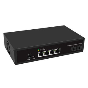 10g Rj45-Switch Web-verwalteter Hoch geschwindigkeit schalter 2 SFP-UPLINK-Ports - Product Image 4