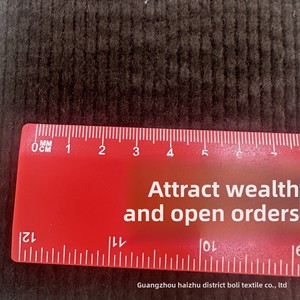 ผ้าลูกฟูกสำหรับใส่รองเท้า # ผ้าฝ้ายแอมโมเนีย8ผ้าลูกฟูก1806เสื้อแจ็คเก็ตกางเกงซับในระบายอากาศได้ดีมีในสต็อก - Product Image 6