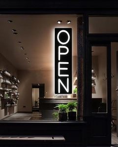 オープンサインビジネス12V/2A超明るいLEDネオンサイン22インチ軽量ビジネス店先窓ガラスドア小売店用 - Product Image 6
