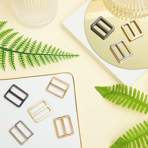 Pcs Flat Metal Slide Buckle Inch Belt Adjuster Sliders Tri Glide Strap Zinc Alloy Slider Buckles For <b>Purse</b> Bag Backpack Colors - Product Image 6