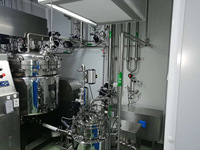 Cuve de mélange émulsifiante Huashang pour la production de shampoing, lotion, crème et cosmétiques