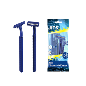 اثنين من ريش دليل رخيصة البلاستيك القابل للتصرف الكلاسيكية الحلاقة الحلاقة - Product Image 1