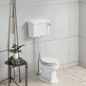 Sunrise Best Washroom Design Cuvette de toilette à projection courte 2 pièces <span class=keywords><strong>WC</strong></span> P Piège à eau Placard Siège de toilette <span class=keywords><strong>vintage</strong></span> - Product Image 2