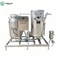 Pasteurisateur intégré multifonctionnel 50L pour la production laitière et la stérilisation de substrat de champignons industriels, homogénéisateur de lait