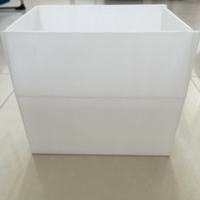Recycelte PP-Wellpappen-Kunststoff boxen Faltbare Aufbewahrung boxen mit Druck logo und Griff verpackungs box für den Versand