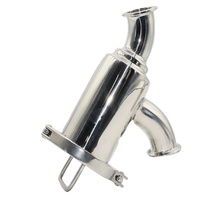 Filtre coudé 2 pouces 400 Mesh en acier inoxydable 304 316L Honey Tri Clamp Y-Type Filtre coudé