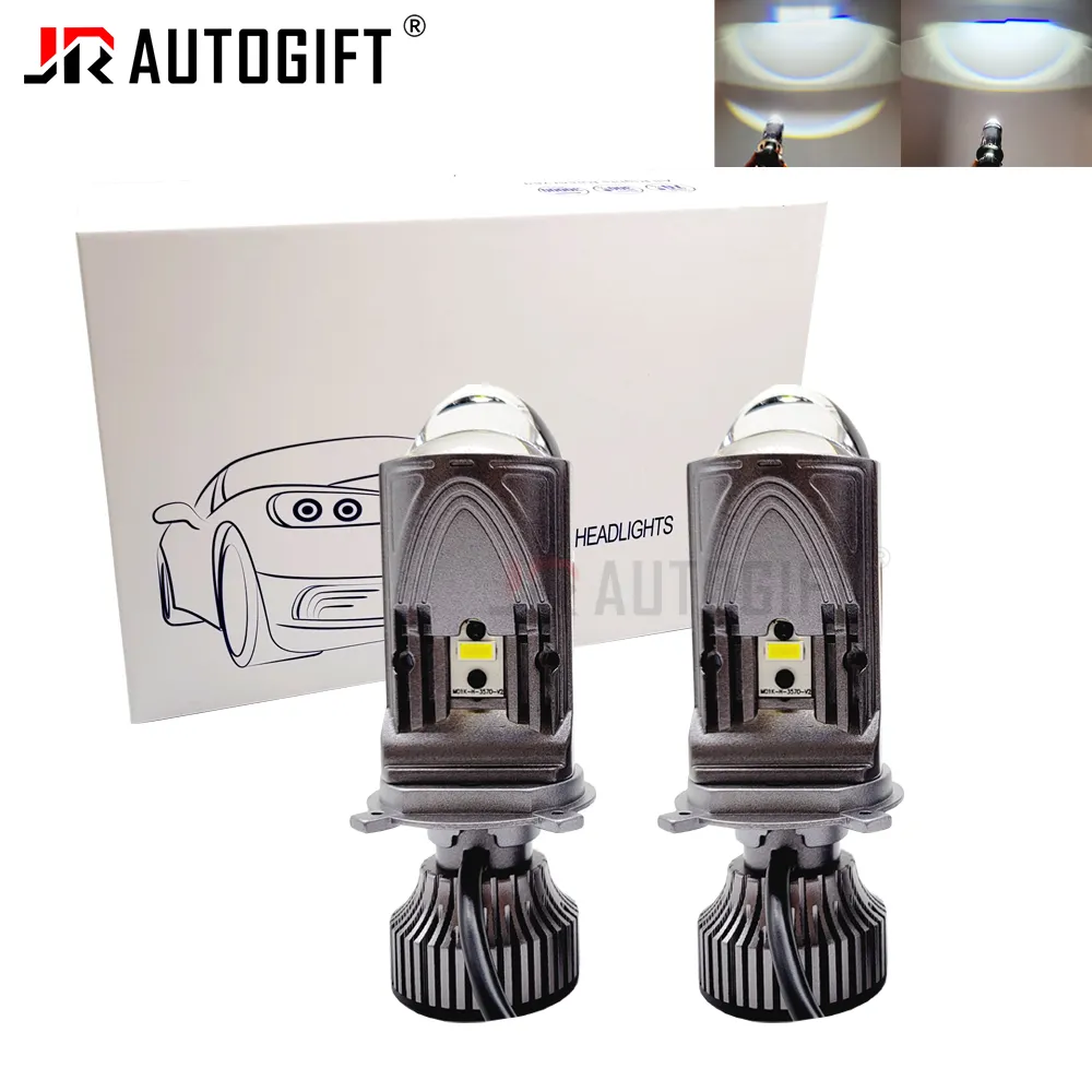 High Power 100W Auto Lamp Dual Lens LED M01K H4 Headlight Super Bright Car LED Headlight Automotocycles Headlamp Hi/Low Beam
