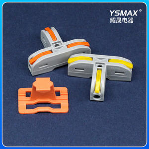 Bloque de Terminales de Desconexión Rápida Tipo T, 33 Posiciones, Aislante de Nailon, Conector de Alimentación CA/CC, Modelo 122 - Product Image 2