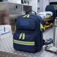 Sac à dos médical imperméable Oxford 35L de Corée du Sud, trousse de premiers soins EMS, kit de survie d'urgence pour le camping et la randonnée