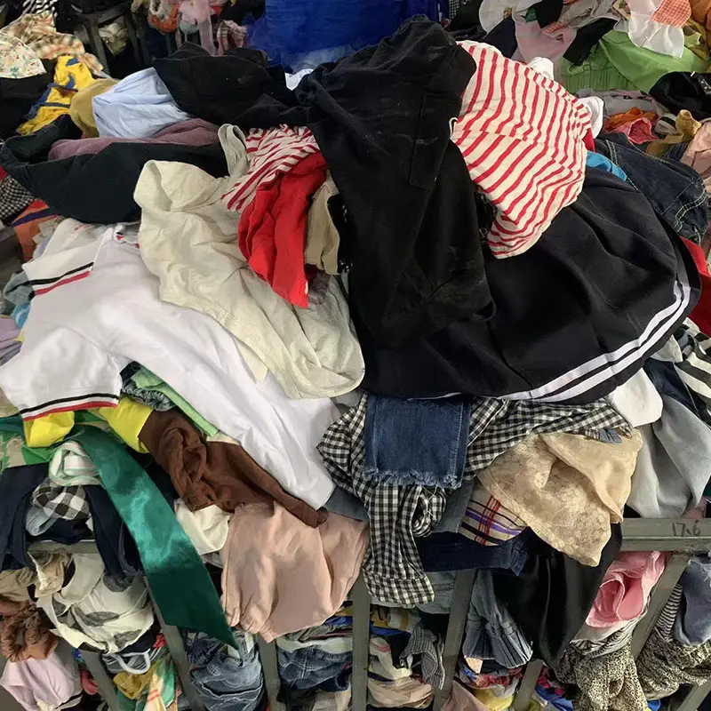 Roupas antigas de segunda mão, roupas usadas gratuitas, de grau a preço mais barato, mulheres, homens, roupas de alta qualidade usadas, marca em venda