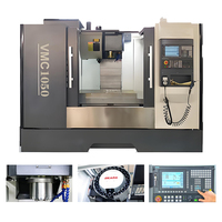 Machine de fraisage verticale CNC haut de gamme VMC1050, 3 axes, 4/5 axes, commande entièrement automatique, GSK/Fanuc, broche BT40/BT50