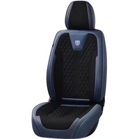 Nouveauté : Housse de siège de voiture en cuir de luxe, ensemble complet pour 5 sièges, compatible Tesla/Audi/Nissan/BMW/Camry/Toyota/Mercedes