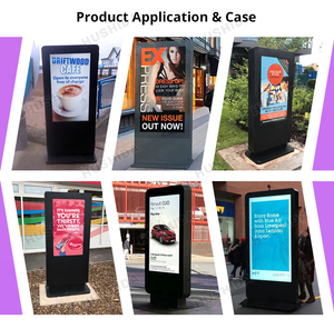 भूषण 43 55 55 65 इंच की आउटडोर स्क्रीन वर्टिकल टोमेटम 4k वीडियो मीडिया प्लेयर lcd नो टच स्क्रीन आउटडोर विज्ञापन टीवी - Product Image 6