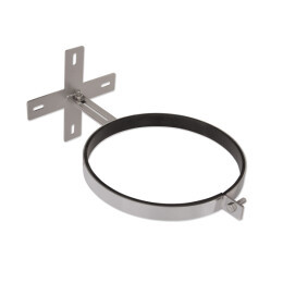 Distanziale da parete - Acciaio inossidabile Ø 250 mm - Product Image 3