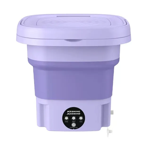 Venta caliente de alta calidad 9L <span class=keywords><strong>Mini</strong></span> lavadora automática portátil con coche de secado integrado para uso doméstico - Product Image 2