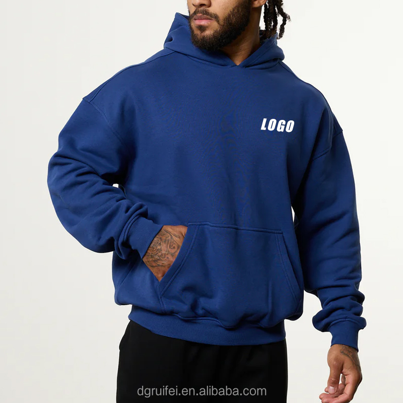 Cotton Heavyweight Oversized Printed Hoodie