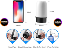 Pompe de surpression d'eau domestique sans fil pour mini bouteille automatique électrique intelligente portable de 5 gallons