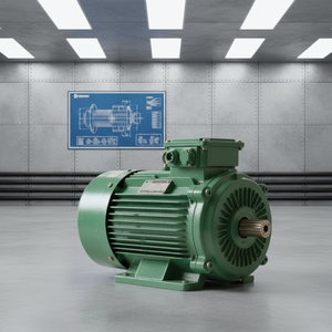 Motor Eléctrico Nidec <span class=keywords><strong>Leroy</strong></span> Somer de 30hp, 40hp, 50hp, 100hp, 150hp, 200hp, 250hp, 400hp, 380v, 400v, 440v, Trifásico, CA, Marino - Product Image 4