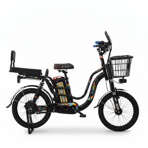 <span class=keywords><strong>Bicicleta</strong></span> Eléctrica Todoterreno de Montaña y Ciudad, de Alta Velocidad, 500w, 48v, 12Ah, con Frenos de Tambor, Neumáticos de 18 Pulgadas, <span class=keywords><strong>Precio</strong></span> de Fábrica en China - Product Image 2