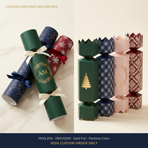 Mini bouteille de vin en verre de luxe, emballage de vin, boîte-cadeau, Pull personnalisé, craquelins de noël, <span class=keywords><strong>Bon</strong></span> <span class=keywords><strong>Bon</strong></span> <span class=keywords><strong>Bon</strong></span> - Product Image 5