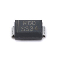 Diode redresseuse à barrière Schottky SS34 3A 40V à faible chute de tension directe et haute efficacité, montage en surface pour alimentation électrique