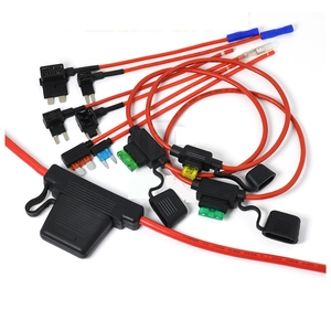 Bloque de Fusibles Impermeable con Cables de Cobre Puro de 30CM - para Modificaciones de Autos/Camiones (Fusibles de Cuchilla ATO/ATC) 10/12/14/16/18AWG 3-120A - Product Image 5