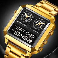Montre-bracelet numérique Skmei 2204, mouvement numérique, étanche, homme, sport, marque haut de gamme, électronique, double affichage, quartz, analogique