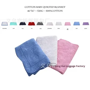 <span class=keywords><strong>Couverture</strong></span> de bébé en coton de couleur unie personnalisée, design de statistiques de <span class=keywords><strong>naissance</strong></span>, style européen, printemps automne, écologique, cadeau de <span class=keywords><strong>naissance</strong></span> - Product Image 4