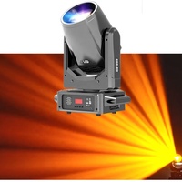 Projecteur LED mobile Spot Beam 200W avec 14 gobos et prisme 8/16 pour scène, soirée, DJ, club, événements, contrôle DMX512, IP33