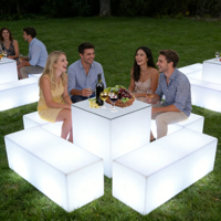 Barra LED Portátil a Prueba de Agua con 16 Colores Cambiantes para Sofá, Fiestas, Hogar, Bar, Uso en Interiores y Exteriores
