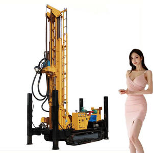 Máquina perforadora de pozos de agua montada en tractor diésel tipo rueda - Product Image 3