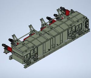 Horizontale Elektrolytische Reinigungswanne für Kaltwalz-Metallurgiemaschinen mit Geringen Wartungskosten - Product Image 5