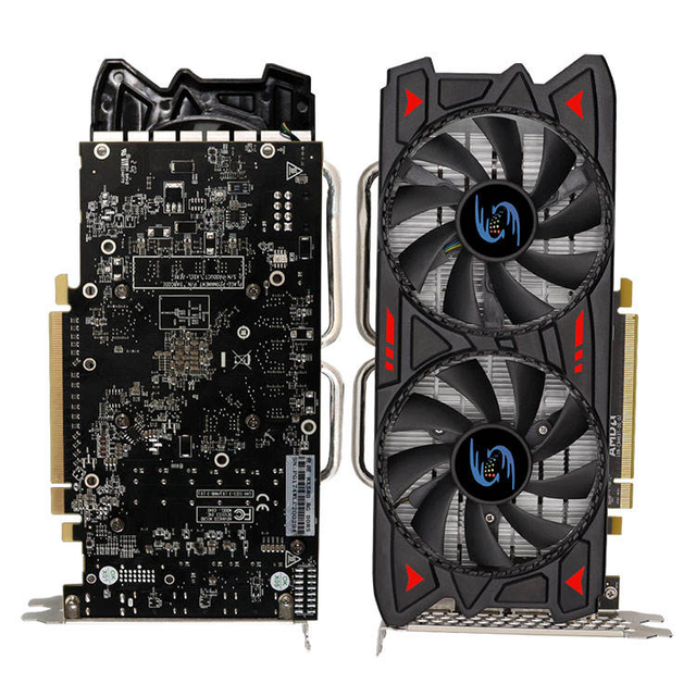 New RX580 8GB GDDR6 PCI Express Fan Gaming Graphics Card for Desktop Computer