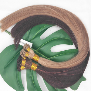 Prodotto per i <span class=keywords><strong>capelli</strong></span> di nuovo arrivo dritto virgin handtied trama estensioni <span class=keywords><strong>dei</strong></span> <span class=keywords><strong>capelli</strong></span> - Product Image 3