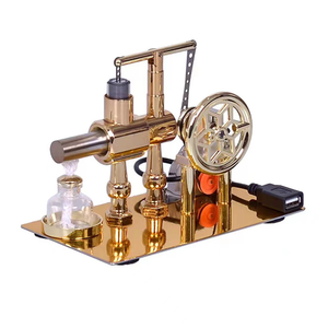 Principe expérimental du modèle de turbine <span class=keywords><strong>Stirling</strong></span> de génération d'énergie à vapeur pour les modèles de jouets scientifiques de physique populaires - Product Image 2
