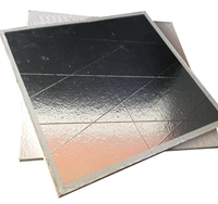 Plafonds acoustiques suspendus en PVC Panneau de plafond carré en oxyde de magnésium Plafond en PVC à isolation thermique imperméable et insonorisé
