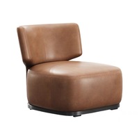 Fauteuil de salon en bois massif de style nordique moderne, fauteuil de détente en peluche Teddy Shepa, fauteuil individuel paresseux en bouclette pour salon