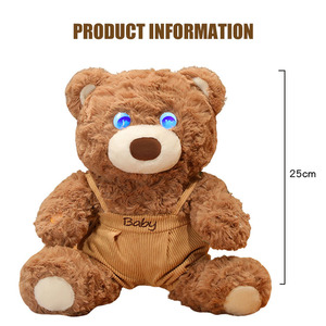 Nouvel Ours en Peluche Intelligent IA Super Doux Brodé pour l'Éducation Précoce, Cadeau d'Anniversaire et d'Accompagnement - Product Image 4