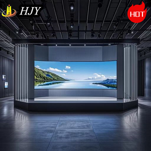 หน้าจอแสดงผล LED แบบตั้งโปรแกรมได้ในอาคาร ความละเอียดสูง P4 สีสันสดใส ความสว่าง 1400cd สำหรับโฆษณา ห้างสรรพสินค้า เวที HJY - Product Image 4