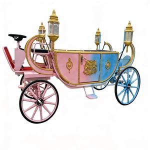 Carruaje de Caballos Eléctrico de Lujo Europeo al por Mayor para Bodas, Eventos Turísticos y Exhibiciones Fotográficas - Product Image 5