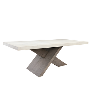 Mesa de Comedor de Cemento Resistente para Exteriores, Muebles de Patio de Concreto GFRC Resistentes a la Intemperie, Suministro para Proyectos de Grado Comercial - Product Image 5