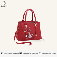 Sac à main classique en cuir PU pour femme, avec logo personnalisé, matériel et quincaillerie, vente en gros OEM