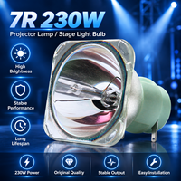 Ampoule de remplacement SIRIUS HRI 230W 7R pour projecteur Sharpy Beam à tête mobile, équipement d'éclairage de scène, vente en gros