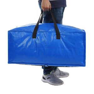 Heavy duty large capacity mobile <b>bag</b> made of <b>polyethylene</b> polypropylene woven storage tape with zipper mobile <b>bag</b> - Product Image 2
