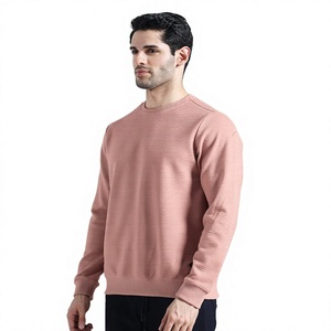 Sudadera con Capucha Lisa de Cuello Redondo para Hombre, Tallas Grandes, con Logotipo Personalizado, Venta al por Mayor OEM - Product Image 1